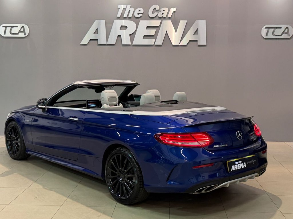 USED 2017 67 MERCEDES-BENZ C-CLASS 3.0 C43 V6 AMG (Premium Plus) Cabriolet 2dr Petrol G-Tronic+ 4MATIC Euro 6 (s/s) (367 ps) 