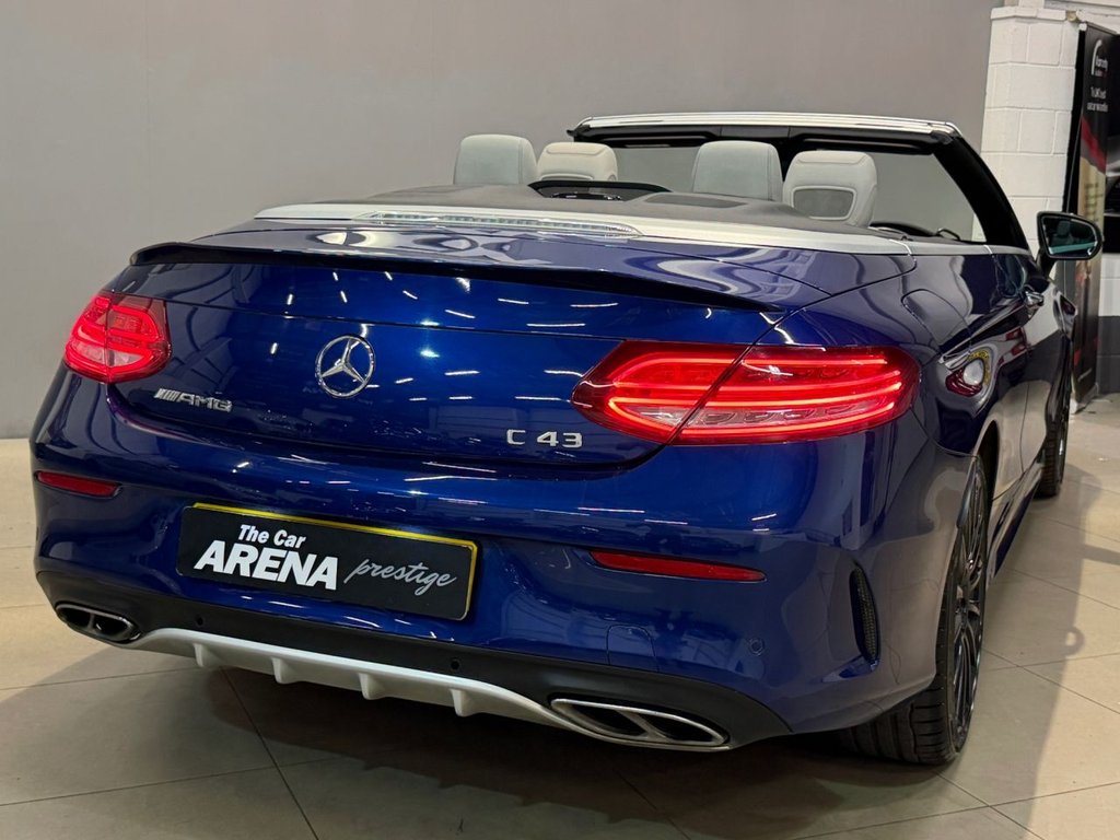 USED 2017 67 MERCEDES-BENZ C-CLASS 3.0 C43 V6 AMG (Premium Plus) Cabriolet 2dr Petrol G-Tronic+ 4MATIC Euro 6 (s/s) (367 ps) 