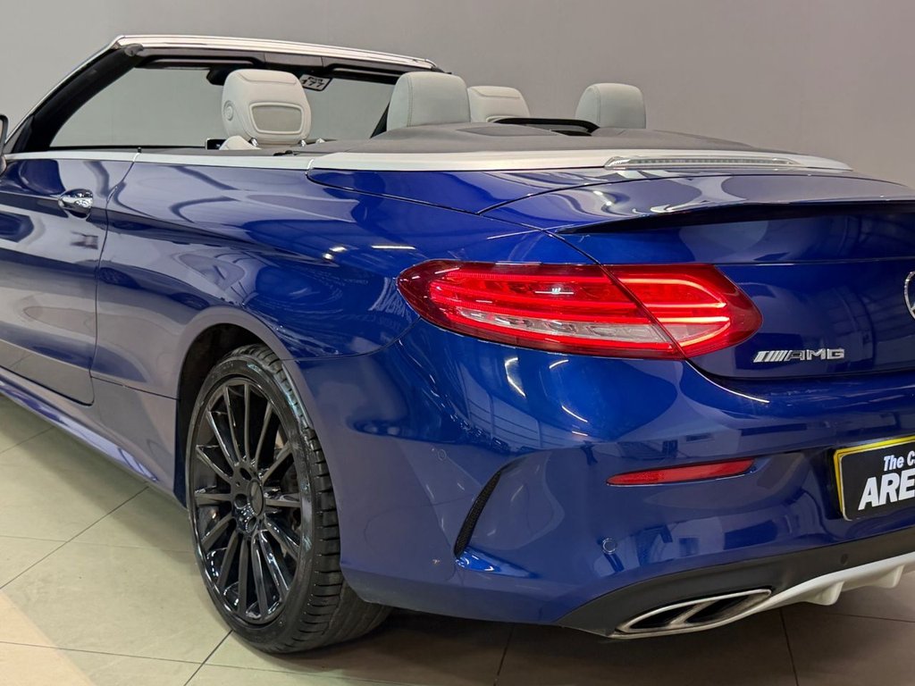 USED 2017 67 MERCEDES-BENZ C-CLASS 3.0 C43 V6 AMG (Premium Plus) Cabriolet 2dr Petrol G-Tronic+ 4MATIC Euro 6 (s/s) (367 ps) 