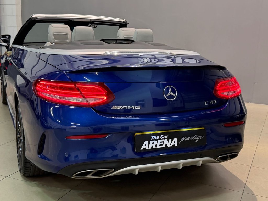USED 2017 67 MERCEDES-BENZ C-CLASS 3.0 C43 V6 AMG (Premium Plus) Cabriolet 2dr Petrol G-Tronic+ 4MATIC Euro 6 (s/s) (367 ps) 