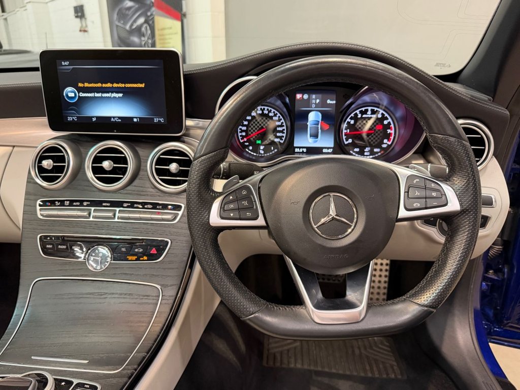 USED 2017 67 MERCEDES-BENZ C-CLASS 3.0 C43 V6 AMG (Premium Plus) Cabriolet 2dr Petrol G-Tronic+ 4MATIC Euro 6 (s/s) (367 ps) 