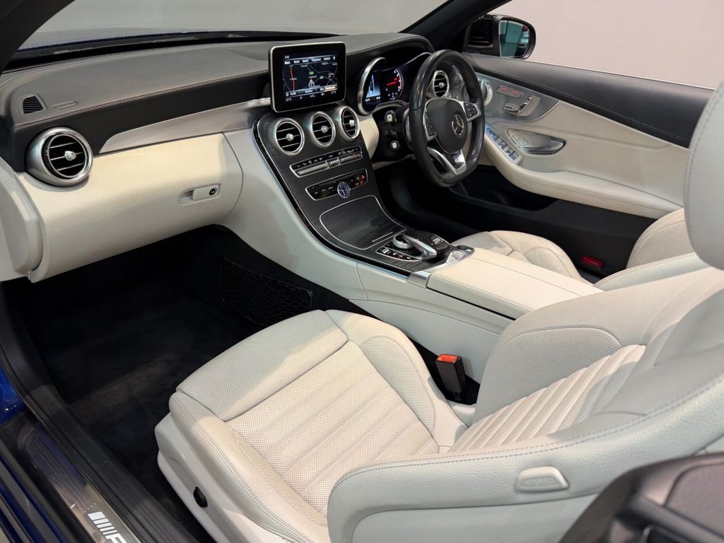 USED 2017 67 MERCEDES-BENZ C-CLASS 3.0 C43 V6 AMG (Premium Plus) Cabriolet 2dr Petrol G-Tronic+ 4MATIC Euro 6 (s/s) (367 ps) 