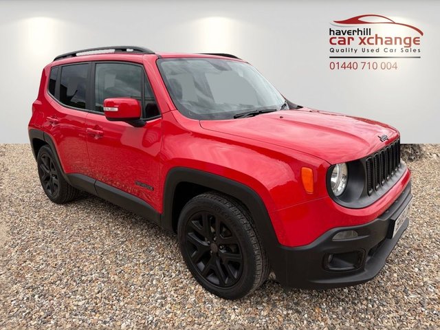 View our Jeep Renegade 1.6 MultiJetII Night Eagle II SUV 5dr Diesel Manual Euro 6 (s/s) (120 ps)