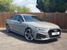 USED 2021 21 AUDI A4 2.0 TDI 35 Black Edition S Tronic Euro 6 (s/s) 4dr Nardo Grey/Black Edition