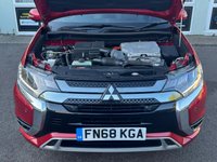 USED 2018 68 MITSUBISHI OUTLANDER 2.4h TwinMotor 13.8kWh 4hs SUV 5dr Petrol Plug-in Hybrid CVT 4WD Euro 6 (s/s) (209 ps) Full MITSUBISHI Service History  |  Only 2 Owners From Brand New  |  Set of 2 Keys