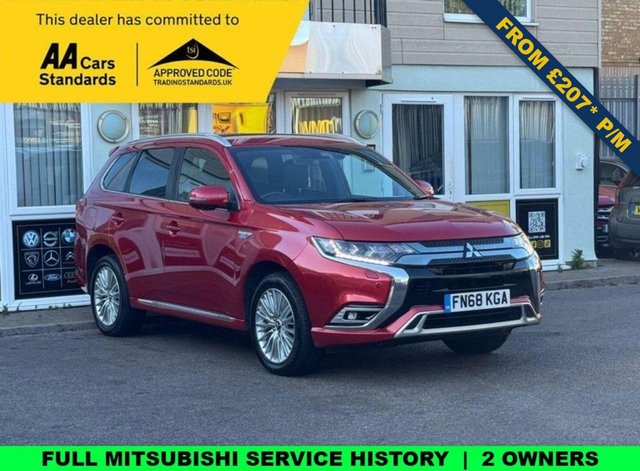 View our Mitsubishi Outlander 2.4h TwinMotor 13.8kWh 4hs SUV 5dr Petrol Plug-in Hybrid CVT 4WD Euro 6 (s/s) (209 ps)