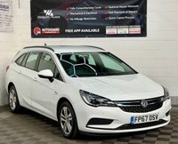 USED 2018 67 VAUXHALL ASTRA 1.0i Turbo ecoTEC Tech Line Nav Sports Tourer 5dr Petrol Manual Euro 6 (s/s) (105 ps) 