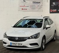 USED 2018 67 VAUXHALL ASTRA 1.0i Turbo ecoTEC Tech Line Nav Sports Tourer 5dr Petrol Manual Euro 6 (s/s) (105 ps) 