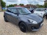 USED 2017 67 SUZUKI SWIFT 1.2 Dualjet MHEV SZ5 Hatchback 5dr Petrol Hybrid Manual ALLGRIP Euro 6 (s/s) (90 ps) SATELLITE NAVIGATION SYSTEM+DAB DIGITAL RADIO+BLUETOOTH+AUTOMATIC AIR-CONDITIONING+AUTOMATIC HEADLIGHTS+PARKING ASSISTANCE WITH PARKING CAMERA+'MINERAL GREY WITH SUPER BLACK ROOF'+16 INCH ALLOY WHEELS.