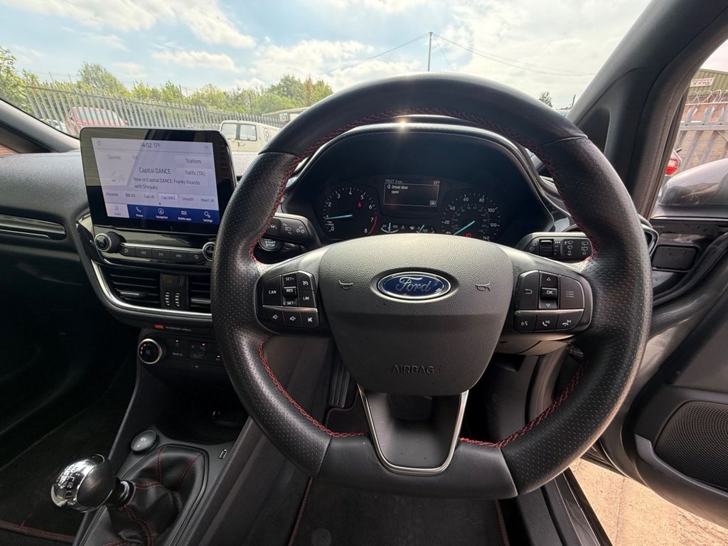 USED 2021 21 FORD FIESTA 1.0T EcoBoost MHEV ST-Line Edition Hatchback 5dr Petrol Manual Euro 6 (s/s) (125 ps) STUNNING LATER CHAIN ENGINE VERSION