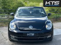 USED 2015 64 VOLKSWAGEN BEETLE 1.6 TDI BlueMotion Tech Design Cabriolet 2dr Diesel Manual Euro 5 (s/s) (105 ps) ***APPLE CARPLAY, 18" ALLOYS, 7 SERVICES *** FINANCE AVAILABLE FROM 9.9% APR ***