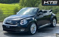 USED 2015 64 VOLKSWAGEN BEETLE 1.6 TDI BlueMotion Tech Design Cabriolet 2dr Diesel Manual Euro 5 (s/s) (105 ps) ***APPLE CARPLAY, 18" ALLOYS, 7 SERVICES *** FINANCE AVAILABLE FROM 9.9% APR ***