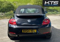 USED 2015 64 VOLKSWAGEN BEETLE 1.6 TDI BlueMotion Tech Design Cabriolet 2dr Diesel Manual Euro 5 (s/s) (105 ps) ***APPLE CARPLAY, 18" ALLOYS, 7 SERVICES *** FINANCE AVAILABLE FROM 9.9% APR ***