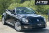USED 2015 64 VOLKSWAGEN BEETLE 1.6 TDI BlueMotion Tech Design Cabriolet 2dr Diesel Manual Euro 5 (s/s) (105 ps) ***APPLE CARPLAY, 18" ALLOYS, 7 SERVICES *** FINANCE AVAILABLE FROM 9.9% APR ***