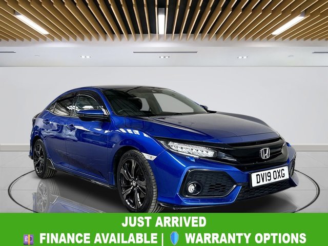2019 19 HONDA CIVIC 1.5 VTEC Turbo GPF Sport Hatchback 5dr Petrol Manual Euro 6 (s/s) (182 ps) Bluetooth | Climate Control