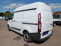 USED 2017 17 FORD TRANSIT CUSTOM 2.0 TDCi 290 Panel Van 5dr Diesel Manual L1 H2 (164 g/km, 104 bhp) Aircon+Park Sensors+High Roof