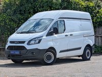 USED 2017 17 FORD TRANSIT CUSTOM 2.0 TDCi 290 Panel Van 5dr Diesel Manual L1 H2 (164 g/km, 104 bhp) Aircon+Park Sensors+High Roof