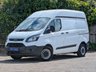 USED 2017 17 FORD TRANSIT CUSTOM 2.0 TDCi 290 Panel Van 5dr Diesel Manual L1 H2 (164 g/km, 104 bhp) Aircon+Park Sensors+High Roof