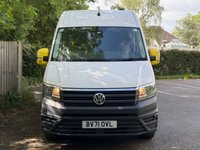 USED 2021 71 VOLKSWAGEN CRAFTER 2.0 TDI CR35 Trendline Panel Van 5dr Diesel Manual FWD MWB Euro 6 (s/s) (140 ps) A/C-sensors-racking-2 keys