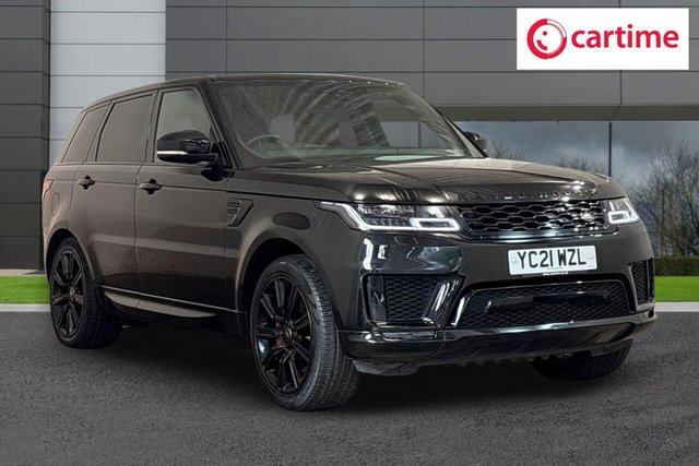View our Land Rover Range Rover Sport 2.0 P400e 13.1kWh HSE Dynamic Black SUV 5dr Petrol Plug-in Hybrid Auto 4WD Euro 6 (s/s) (404 ps) Panoramic Roof, Rear View Camera, Front / Rear Parking Aid, Android Auto / Apple CarPlay, Black Exterior Pack