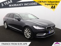 USED 2018 68 VOLVO V90 2.0h T8 Twin Engine 10.4kWh Inscription Pro Estate 5dr Petrol Plug-in Hybrid Auto AWD Euro 6 (s/s) (390 ps) 360 CAMERA | PANORAMIC SUNROOF