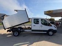 USED 2017 67 FORD TRANSIT 350 RWD 2.0 TDCI 105 BHP L3 DOUBLE CAB ARBORIST ARB TIPPER **FSH**7 SEATS** 
