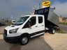 USED 2017 67 FORD TRANSIT 350 RWD 2.0 TDCI 105 BHP L3 DOUBLE CAB ARBORIST ARB TIPPER **FSH**7 SEATS** 