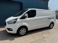 USED 2021 21 FORD TRANSIT CUSTOM 300 ECOBLUE LIMITED PANEL VAN, 2.0, L2, H1, EURO 6, (S/S) 130PS (HN21 KNX) Delivery and Finance available. 25+ years in business. RAC Approved Dealer