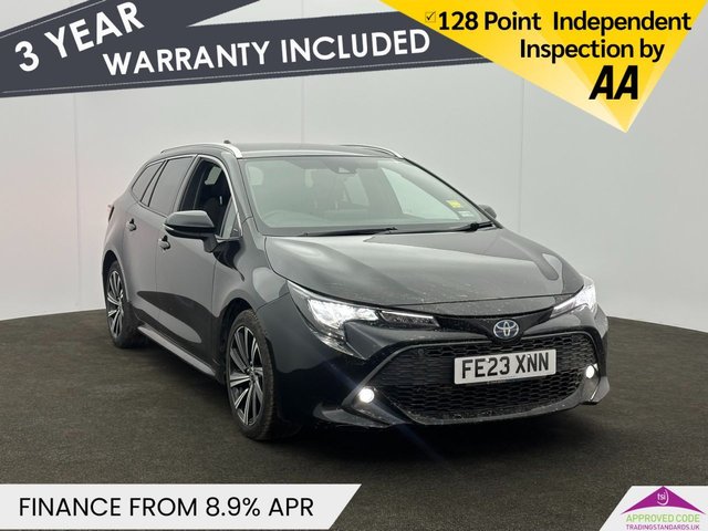 View our Toyota Corolla 1.8 VVT-h Design Touring Sports 5dr Petrol Hybrid CVT Euro 6 (s/s) (140 ps)