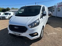 USED 2021 21 FORD TRANSIT CUSTOM 2.0 300 EcoBlue Limited Panel Van 5dr Diesel Manual L2 H1 Euro 6 (s/s) (130 ps) 69000 MILES ONE OWNER FROM NEW AIR/CON APPLE CAR PLAY CRUISE