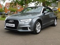 USED 2017 67 AUDI A3 CABRIOLET 2.0 TFSI Sport Convertible 2dr Petrol S Tronic quattro Euro 6 (s/s) (190 ps) *FSH, ULEZ COMPLIANT*