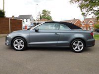 USED 2017 67 AUDI A3 CABRIOLET 2.0 TFSI Sport Convertible 2dr Petrol S Tronic quattro Euro 6 (s/s) (190 ps) *FSH, ULEZ COMPLIANT*