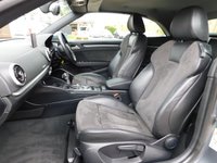 USED 2017 67 AUDI A3 CABRIOLET 2.0 TFSI Sport Convertible 2dr Petrol S Tronic quattro Euro 6 (s/s) (190 ps) *FSH, ULEZ COMPLIANT*