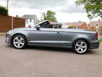 USED 2017 67 AUDI A3 CABRIOLET 2.0 TFSI Sport Convertible 2dr Petrol S Tronic quattro Euro 6 (s/s) (190 ps) *FSH, ULEZ COMPLIANT*