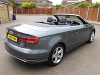 USED 2017 67 AUDI A3 CABRIOLET 2.0 TFSI Sport Convertible 2dr Petrol S Tronic quattro Euro 6 (s/s) (190 ps) *FSH, ULEZ COMPLIANT*