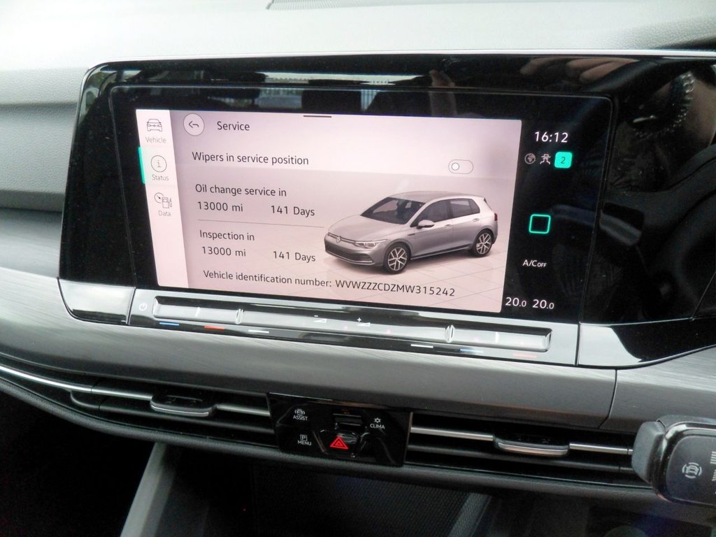 USED 2020 70 VOLKSWAGEN GOLF 1.5 eTSI MHEV Style Hatchback 5dr Petrol Hybrid DSG Euro 6 (s/s) (150 ps) Superb Condition Family Owned FSH