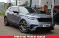 USED 2019 19 LAND ROVER RANGE ROVER VELAR 2.0 D240 R-Dynamic HSE SUV 5dr Diesel Auto 4WD Euro 6 (s/s) (240 ps) OVER &pound;5000 OF EXTRAS, NAV - PAN ROOF - HEATED AND CLIMATE MEMORY MASSAGE SEATS - CARPLAY - 22" ALLOYS