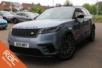 USED 2019 19 LAND ROVER RANGE ROVER VELAR 2.0 D240 R-Dynamic HSE SUV 5dr Diesel Auto 4WD Euro 6 (s/s) (240 ps) OVER &pound;5000 OF EXTRAS, NAV - PAN ROOF - HEATED AND CLIMATE MEMORY MASSAGE SEATS - CARPLAY - 22" ALLOYS