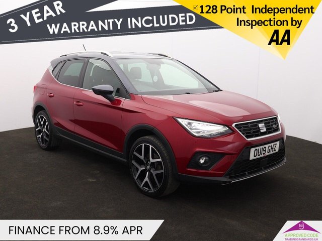 View our Seat Arona 1.0 TSI GPF FR Sport SUV 5dr Petrol Manual Euro 6 (s/s) (115 ps)
