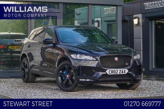 View our Jaguar F-Pace