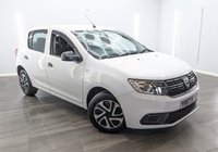 USED 2017 67 DACIA SANDERO 1.0 SCe Ambiance Hatchback 5dr Petrol Manual Euro 6 (75 ps) 15'' WHEELS , AC , BLUETOOTH CONNECTIVITY AND STREAMING , A/C , BLACK CLOTH INTERIOR , FULL SERVICE HISTORY - LATEST CARRIED OUT AT 62,2007 MILES