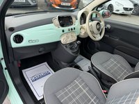 USED 2017 17 FIAT 500 1.2 Lounge Hatchback 3dr Petrol Manual Euro 6 (s/s) (69 bhp) 