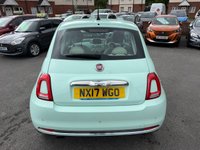 USED 2017 17 FIAT 500 1.2 Lounge Hatchback 3dr Petrol Manual Euro 6 (s/s) (69 bhp) 