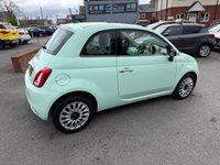 USED 2017 17 FIAT 500 1.2 Lounge Hatchback 3dr Petrol Manual Euro 6 (s/s) (69 bhp) 