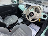 USED 2017 17 FIAT 500 1.2 Lounge Hatchback 3dr Petrol Manual Euro 6 (s/s) (69 bhp) 