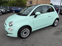 USED 2017 17 FIAT 500 1.2 Lounge Hatchback 3dr Petrol Manual Euro 6 (s/s) (69 bhp) 