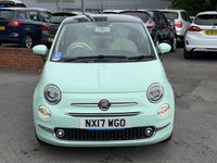 USED 2017 17 FIAT 500 1.2 Lounge Hatchback 3dr Petrol Manual Euro 6 (s/s) (69 bhp) 