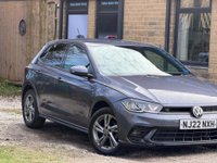 USED 2022 22 VOLKSWAGEN POLO 1.0 TSI R-Line Euro 6 (s/s) 5dr SATNAV-F & R SENSORS-BLUETOOTH