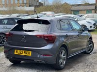 USED 2022 22 VOLKSWAGEN POLO 1.0 TSI R-Line Euro 6 (s/s) 5dr SATNAV-F & R SENSORS-BLUETOOTH