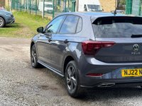 USED 2022 22 VOLKSWAGEN POLO 1.0 TSI R-Line Euro 6 (s/s) 5dr SATNAV-F & R SENSORS-BLUETOOTH